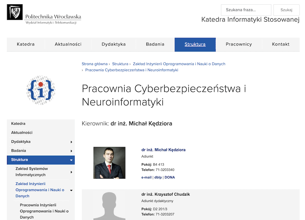 Cybersecurity Lab Website